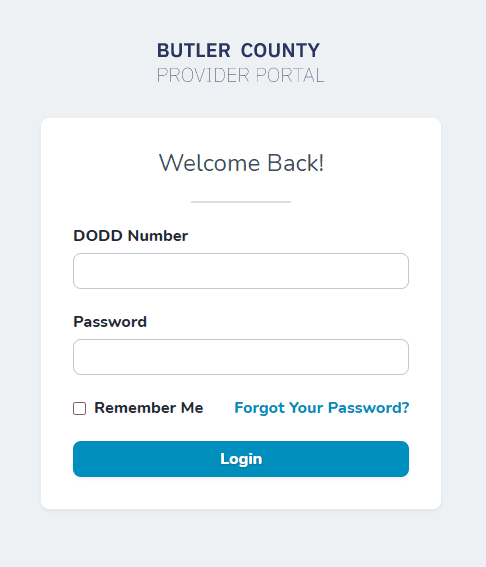 Provider Portal Log-In