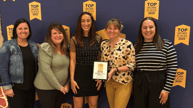 BCBDD receives Greater Cincinnati Top Workplace for the second year in a row!